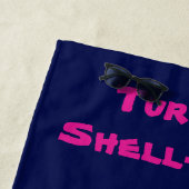 Kleurrijke Turtle Splash Strandlaken (In situ)