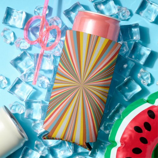 Kleurrijke uitbarsting van retro strepen  (Insitu Zomer)