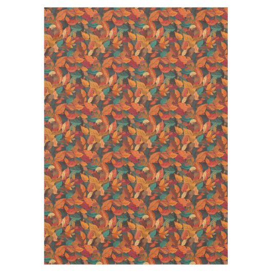 Kleurrijke val bladeren medium tafelkleed (Voorkant)