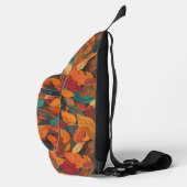 Kleurrijke val bladeren sling bag (Rechts)