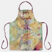 Kleurrijke val laat Thanksgiving achter Schort (Voorkant)