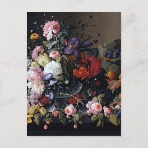 Kleurrijke  Vase-illustratie kleven Klassiek Briefkaart