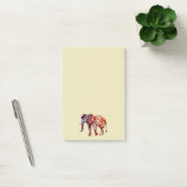 Kleurrijke veelkleurige olifant post-it® notes (Kantoor)