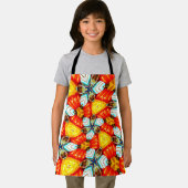 Kleurrijke ventilatorpatronen schort (Insitu)