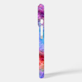 Kleurrijke verfijnde textuur Case-Mate iPhone case (Achterkant / Links)