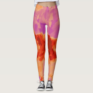 Kleurrijke verfplaat #27 leggings