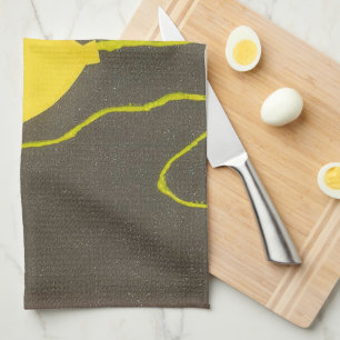 Kleurrijke Verjaardag Ballonnen Graphic Art Design Theedoek