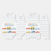 Kleurrijke Verjaardag van het Weg- en Voertuigverv Bedankdoosjes (Ongevouwen)