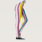 Kleurrijke Vertical Stripes Leggings (Rechts)