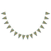 Kleurrijke Vette Levendige Groovy Trippy Fractal S Vlaggetjes (Alle)