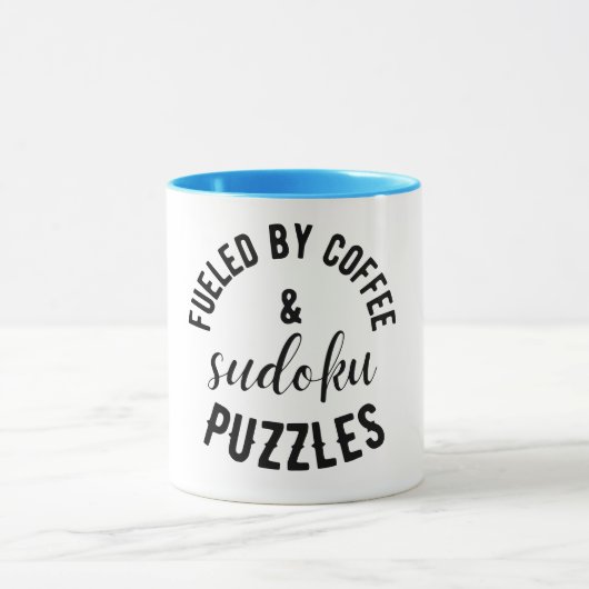 Kleurrijke Vibes: Pas de Mok van de Sudoku-koffie  (Midden)