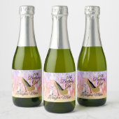 Kleurrijke Viering Mini Mousserende Wijnfles La Sparkling Wijnetiket (Flessen)