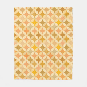 Kleurrijke vintage: abstract patroon. fleece deken