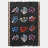 Kleurrijke visdeken deken (Voorkant Verticaal)