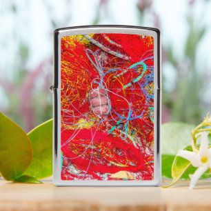 Kleurrijke visnetten Zippo Lighter