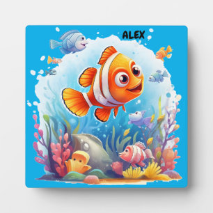 KLEURRIJKE VISSEN FOTOPLAAT