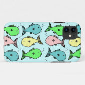 Kleurrijke vistelefoondraagtas - Horizontaal ontwe Case-Mate iPhone Case (Achterkant (horizontaal))