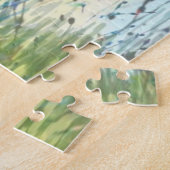 Kleurrijke Vliegende Vlinders Puzzel Lente Vreugde (Zijkant)