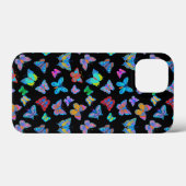 kleurrijke vlinder Case-Mate iPhone case (Achterkant (horizontaal))