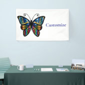 Kleurrijke Vlinder Thunder_Cove Spandoek (Beurs)
