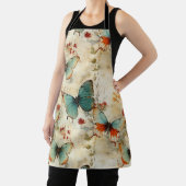 Kleurrijke Vlinders en Bloemen (3) Schort (Insitu)