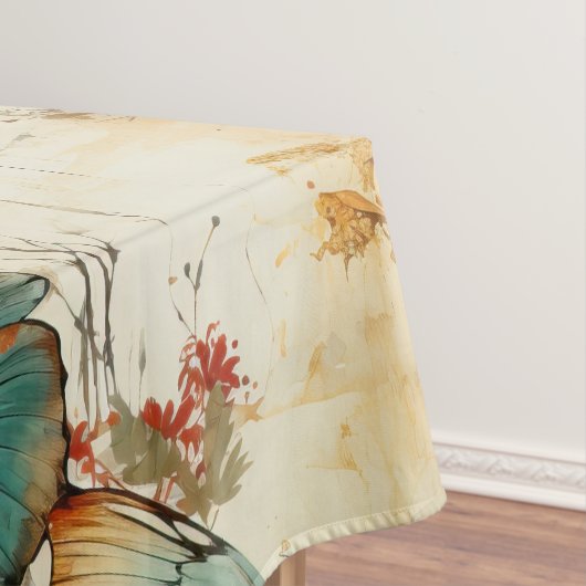 Kleurrijke Vlinders en Bloemen (3) Tafelkleed (Voorbeeld)