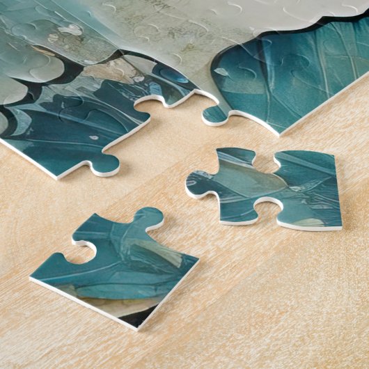 Kleurrijke  Vlinders en Bloemen (9) Legpuzzel (Zijkant)