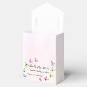 Kleurrijke Vlinders Verjaardag Bedankdoosjes (Geopend)