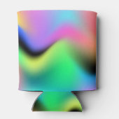 Kleurrijke vloeistofgradiënt koelbox blikjeskoeler (Achterkant)