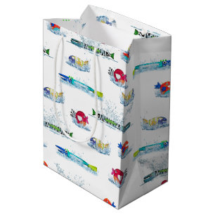 Kleurrijke vlooien in water medium cadeauzakje