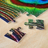 Kleurrijke voetafdruk legpuzzel (Zijkant)