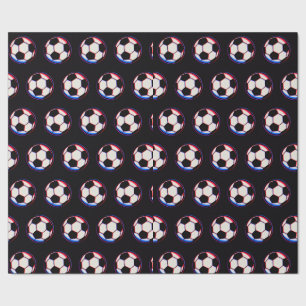 Kleurrijke Voetbal Inpakpapier