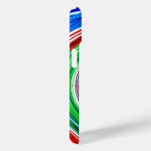Kleurrijke vortex Case-Mate iPhone case (Achterkant / Rechts)