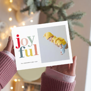 Kleurrijke Vrolijke En Foto Prettige Feestdagen Briefkaart