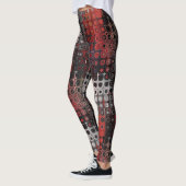 Kleurrijke vrouwen Leggings met Abstracte gedrukte (Links)