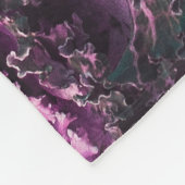 Kleurrijke vruchten fleece deken (Hoek)