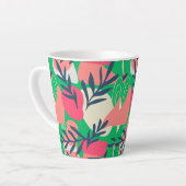 Kleurrijke vruchten latte mok (Linkerhoek)