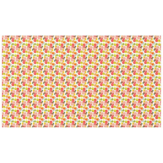 Kleurrijke vruchten tafelkleed (Voorkant (Horizontaal))