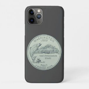 Kleurrijke Washington State Quarter Ontwerp  iPhone 11 Pro Hoesje
