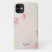 Kleurrijke Waterverf Abstracte Art Aangepaste tele Case-Mate iPhone Case (Achterkant)