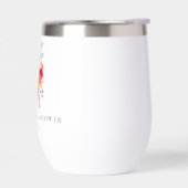 Kleurrijke Waterverf Bloemachtige Bruiloft Feest C (Links)