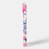 Kleurrijke Waterverf Eucalyptus Bladeren monogram Case-Mate iPhone Case (Achterkant / Links)