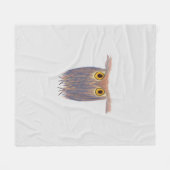 Kleurrijke Waterverf Fleece Deken (Voorkant (Horizontaal))