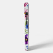Kleurrijke Waterverf Floral Case-Mate iPhone Case (Achterkant / Links)