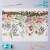 Kleurrijke  Waterverf Floral Tissuepapier (Craft)