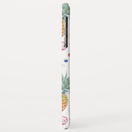 Kleurrijke Waterverf Fruit Patroon Custom Case-Mate iPhone Case (Achterkant/links)