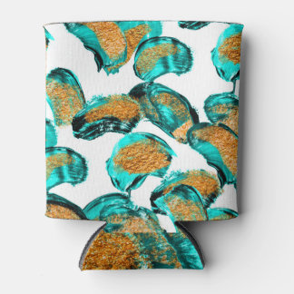 Kleurrijke Waterverf, moderne kunst. Blikjeskoeler