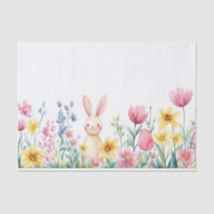 Kleurrijke waterverf paaseieren tissuepapier