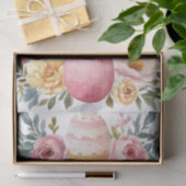 Kleurrijke waterverf paashaas tissuepapier (Geschenk)