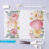 Kleurrijke waterverf paashaas tissuepapier (Craft)